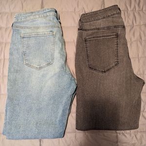 Lot of 2 Old Navy Rock Star jeans size 12